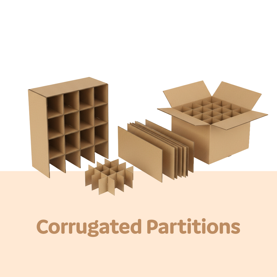 Corrugated Partitions